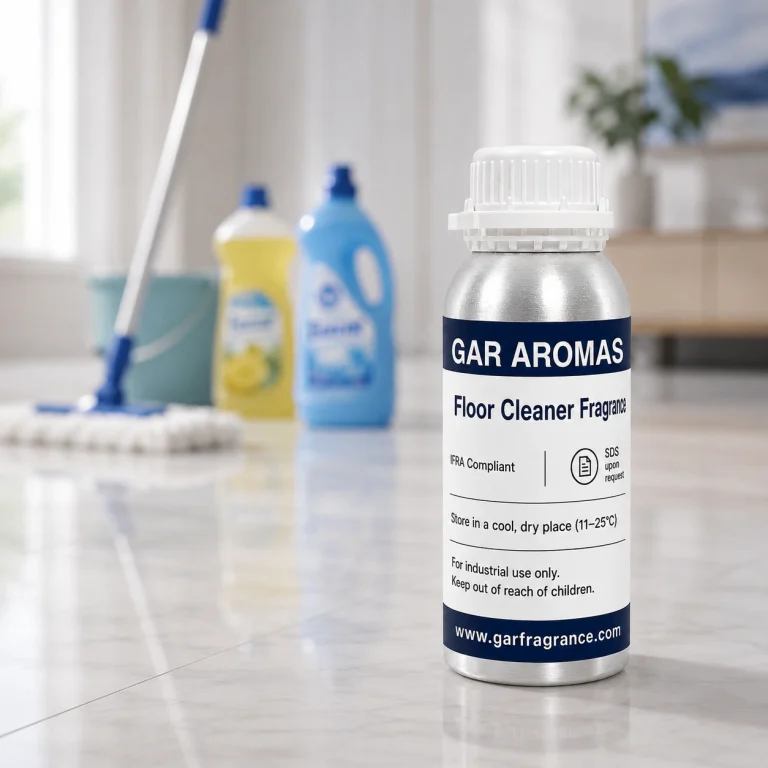 Floor Cleaner Fragrance oil from Gar Aromas for floor cleaner, mopping cleaner, and home care manufacturers