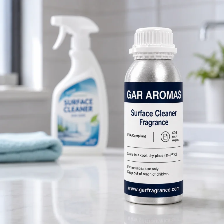 Surface Cleaner Fragrance oil from Gar Aromas for multi-surface cleaner, spray cleaner, and home care manufacturers