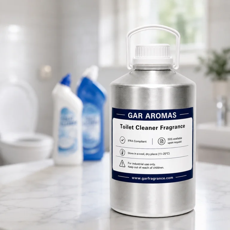 Toilet Cleaner Fragrance oil from Gar Aromas for toilet bowl cleaner, WC cleaner, and home care manufacturers