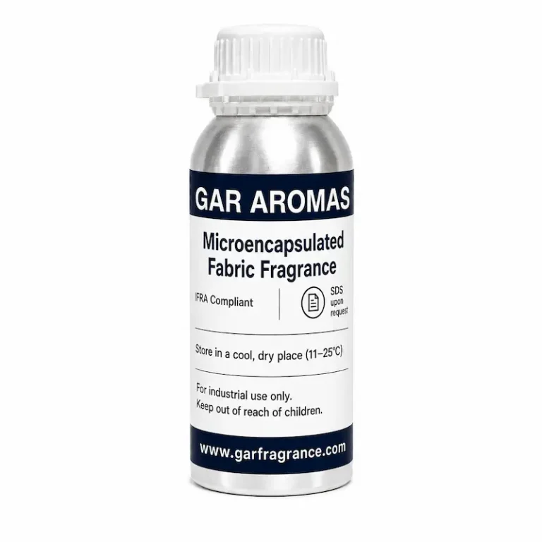 Microencapsulated Fabric Fragrance from Gar Aromas for long-lasting laundry scent and fabric care products