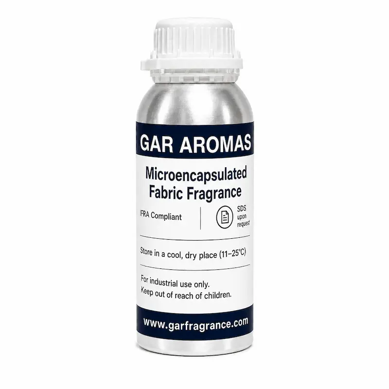 Microencapsulated Fabric Fragrance from Gar Aromas for long-lasting laundry scent and fabric care products